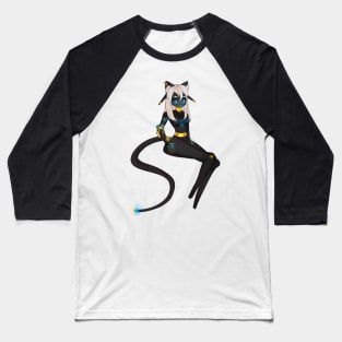 Mecha Kitty Baseball T-Shirt